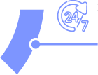 24x7 management and monitoring, minimal downtime