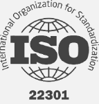 Icon for ISO 22301 in compliance services
