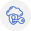 Icon for  data access and user activity with SIEM