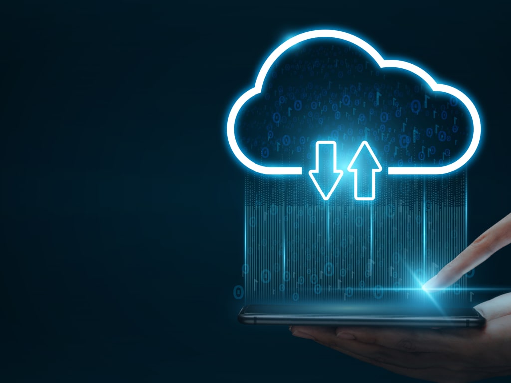 Enterprises storing data on cloud after cloud migration process