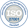 logo for ISO 27001 quality standard in RISE with SAP