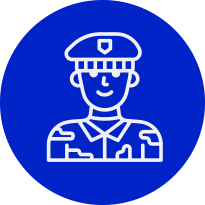 Icon for  MILITARY security services
