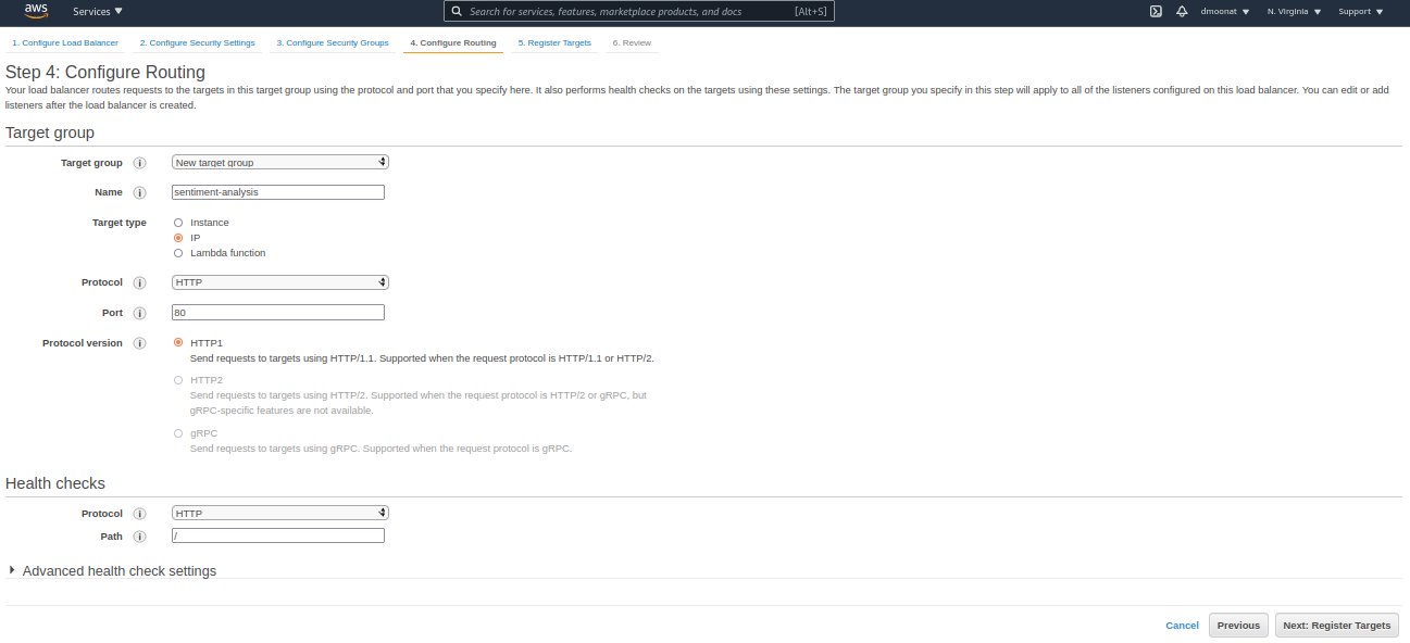 Configure Routing