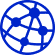 globe icon in cloud connect solutions