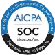 AICPA SOC icon compliance in cloud services