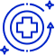 icon for disaster recovery in infrastructure modernization
