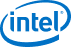 logo of intel in banking cloud