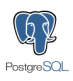 logo of postgresql in banking cloud