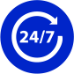 24x7 expert-level support