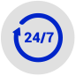 Dedicated 24/7 NOC and SOC support